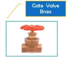 gate valve brass